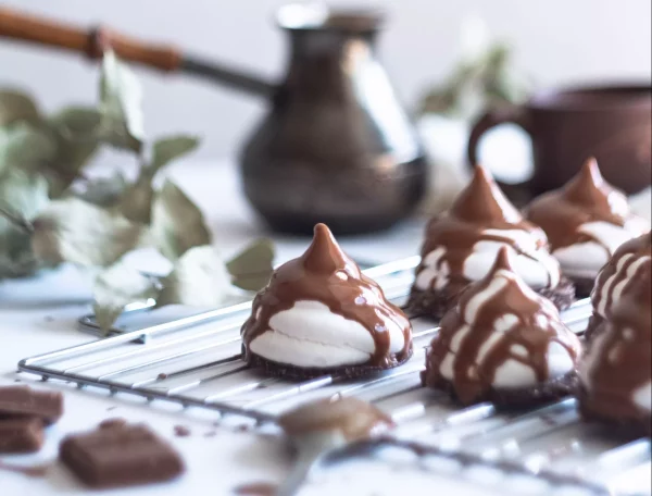 Guimauve choco-crème au lait Chocolatier mocquin